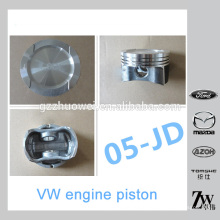 Alto desempenho pistão de automóvel durável para VW 05-JD